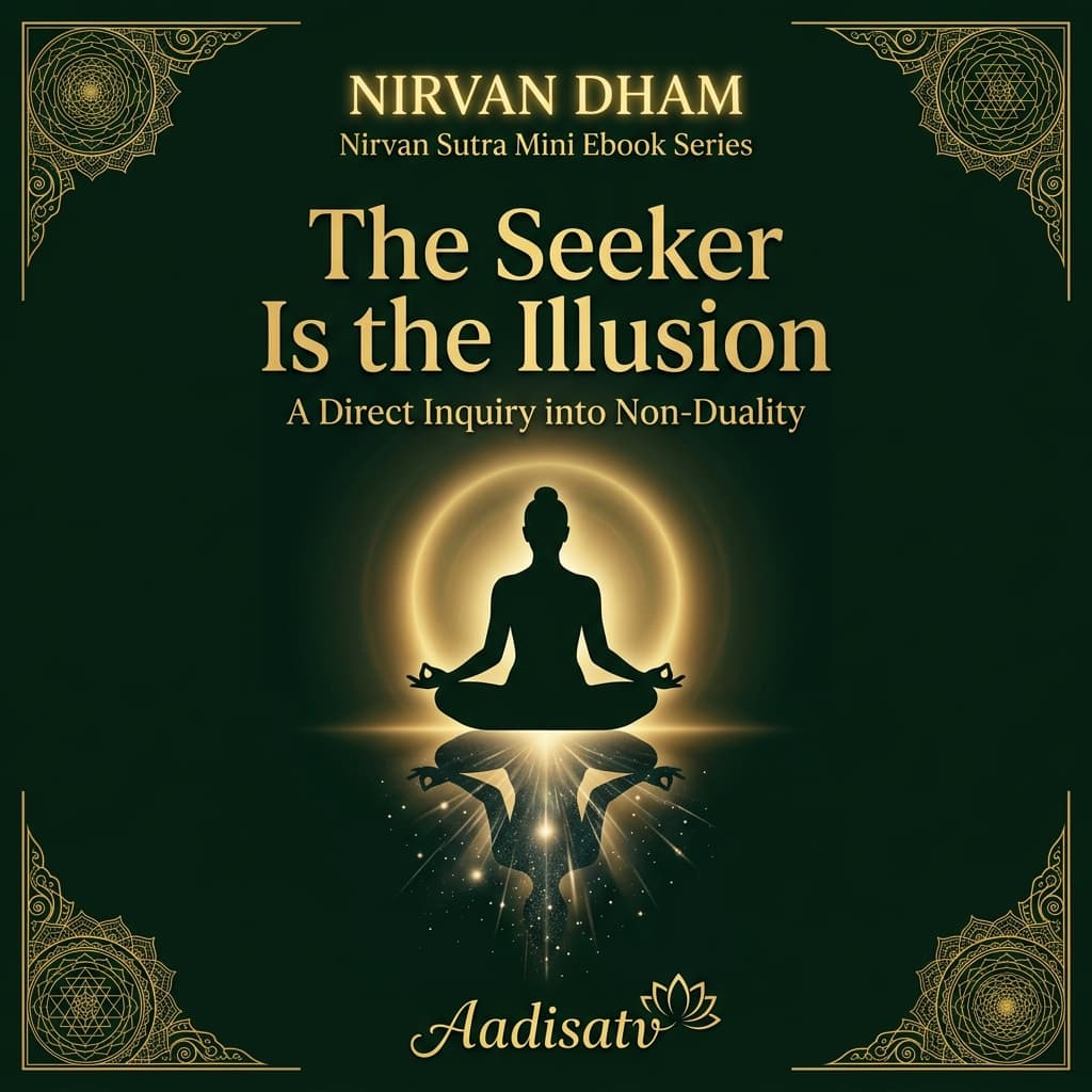 The Seeker Is the Illusion