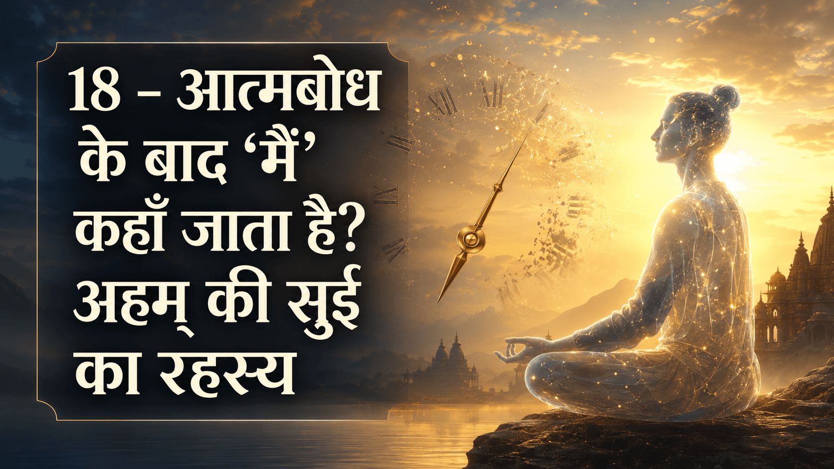 आत्मबोध के बाद ‘मैं’ कहाँ जाता है? अहम् की सुई का रहस्य - Nirvan Dham