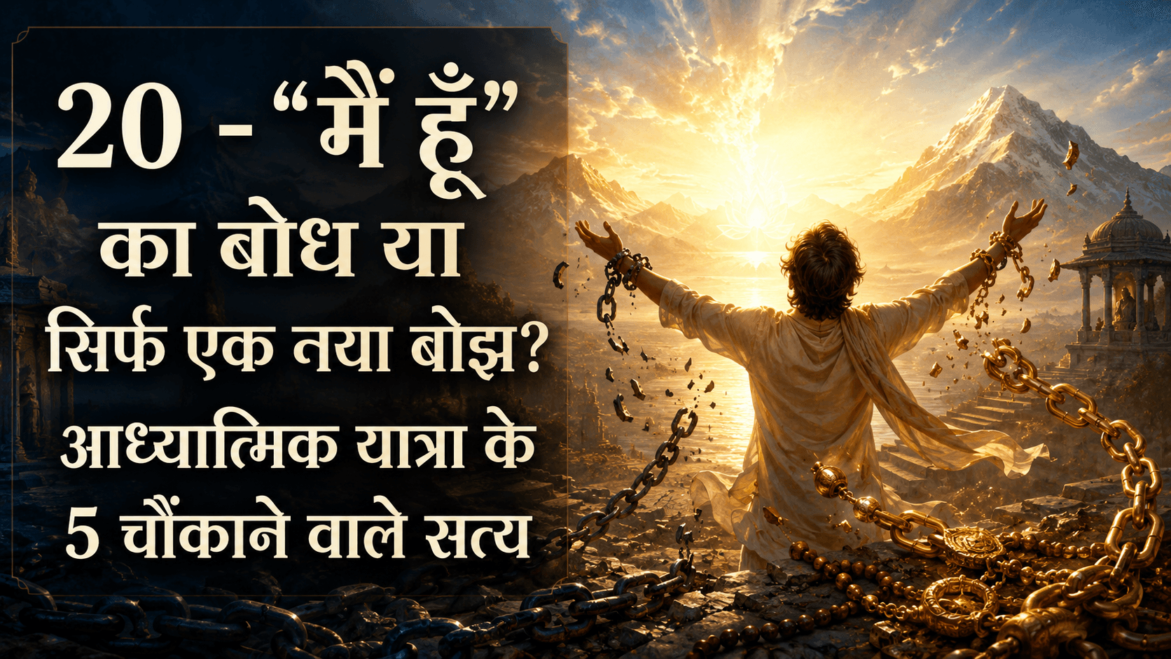 “मैं हूँ” का बोध या सिर्फ एक नया बोझ? आध्यात्मिक यात्रा के 5 चौंकाने वाले सत्य - Nirvan Dham