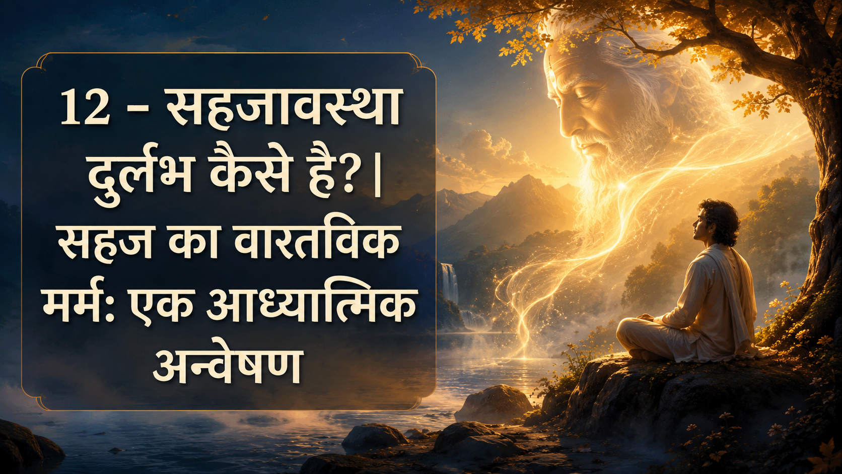 सहजावस्था दुर्लभ कैसे है? | सहज का वास्तविक मर्म: एक आध्यात्मिक अन्वेषण - Nirvan Dham