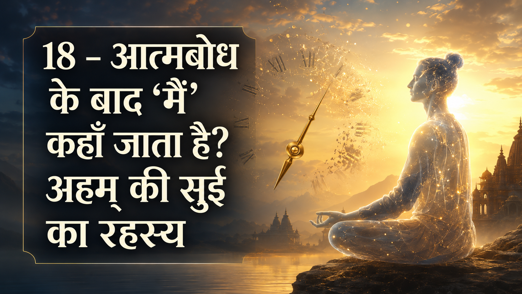आत्मबोध के बाद ‘मैं’ कहाँ जाता है? अहम् की सुई का रहस्य - Nirvan Dham